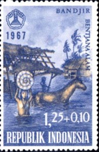 inondation indonésie 1967
